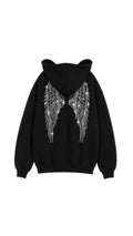 VC - S Rhinestone Angel Wings Hoodie