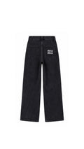 M - Denim Icon High-Waist Wide-Leg Jeans