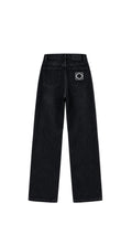 L-Anagram Wide-Leg Jeans