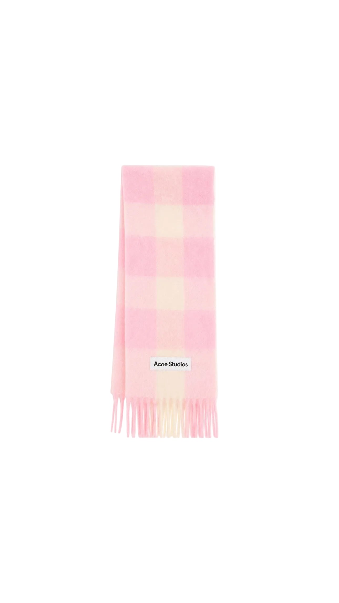 AS-Iconic Fuzzy Plaid Scarf