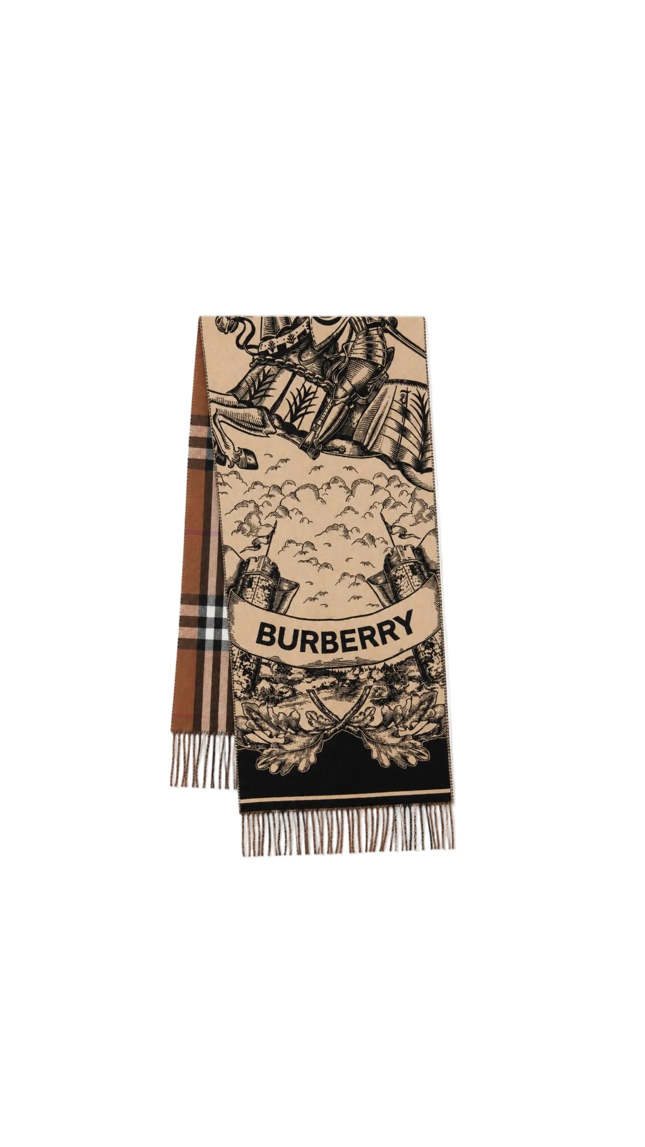 B-Heritage Knight Illustrative Scarf