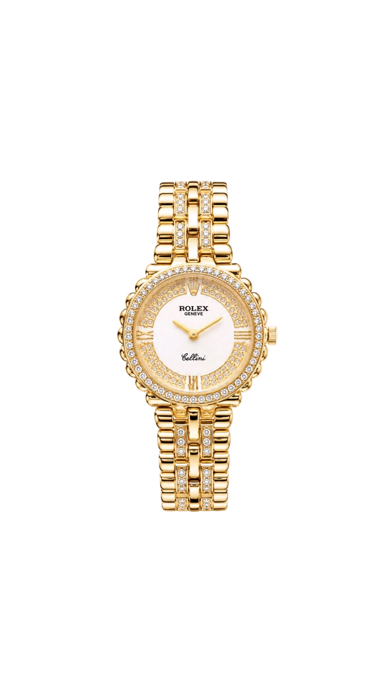 R - C Diamond Dial Watch