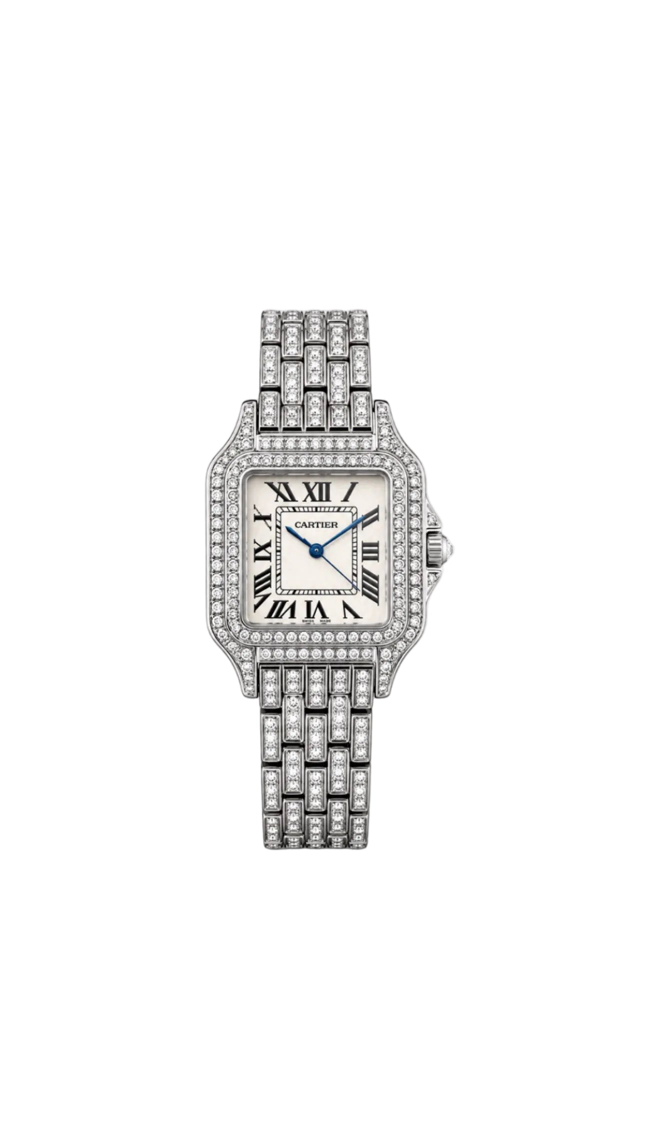 C Panthere Diamond Pave Watch