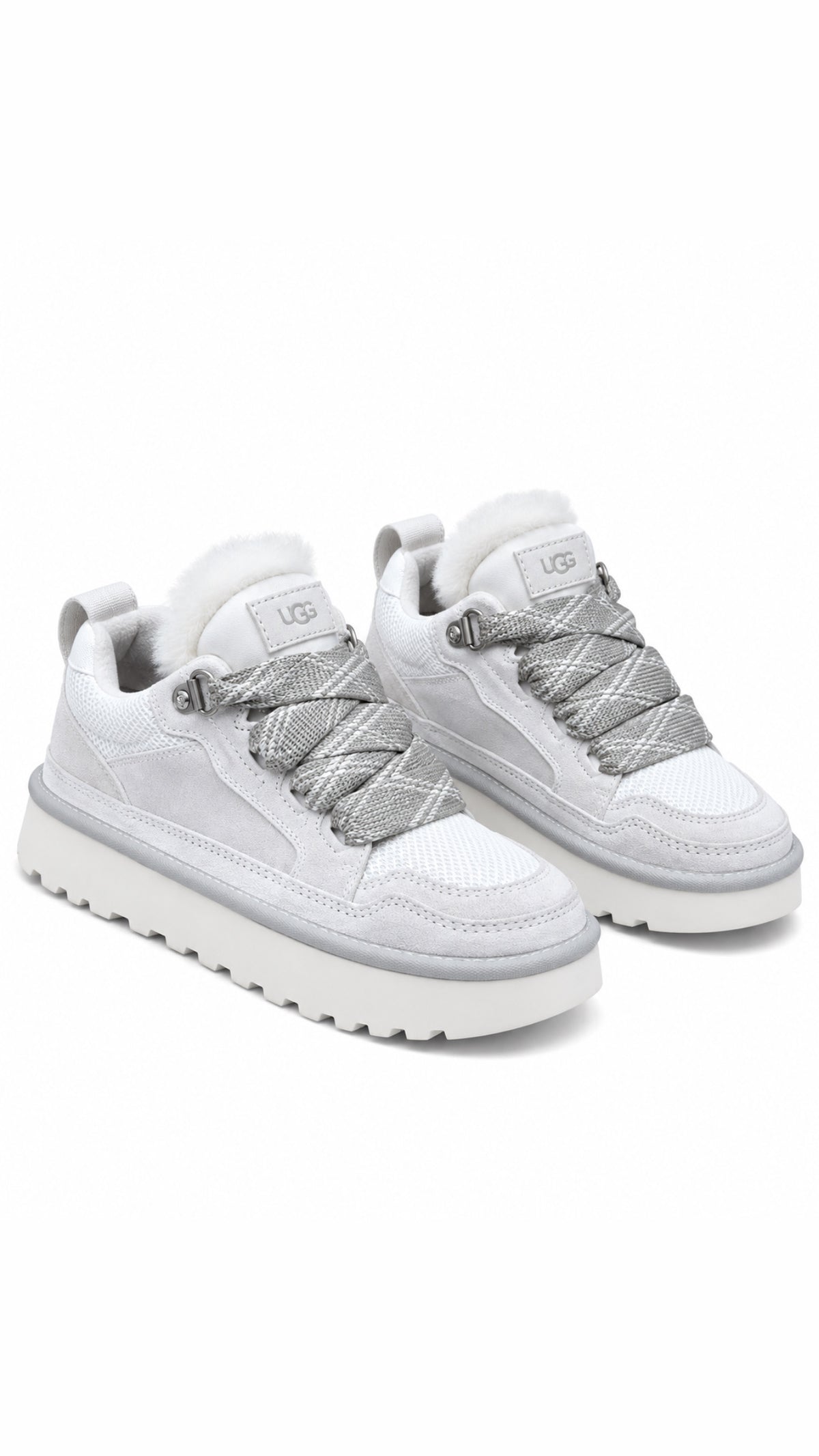 U - LW Jasmine/Grey" Women's Platform Sneakers