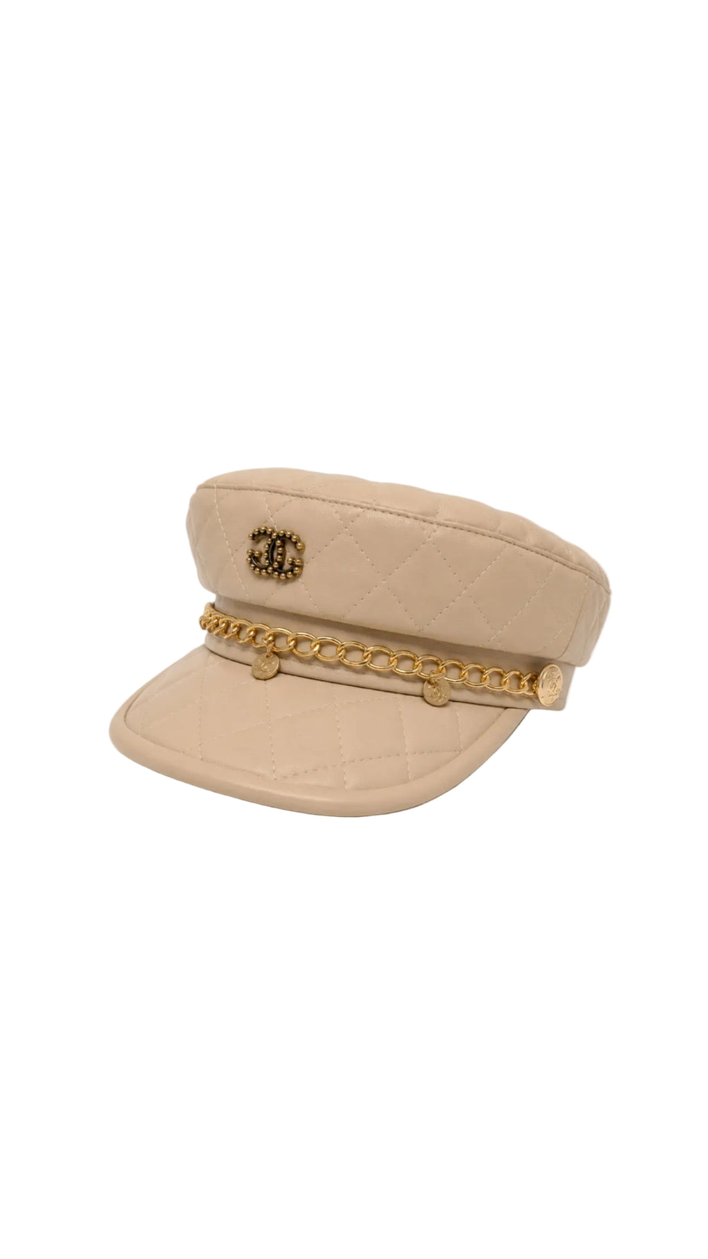 CH Quilted Chain Cap