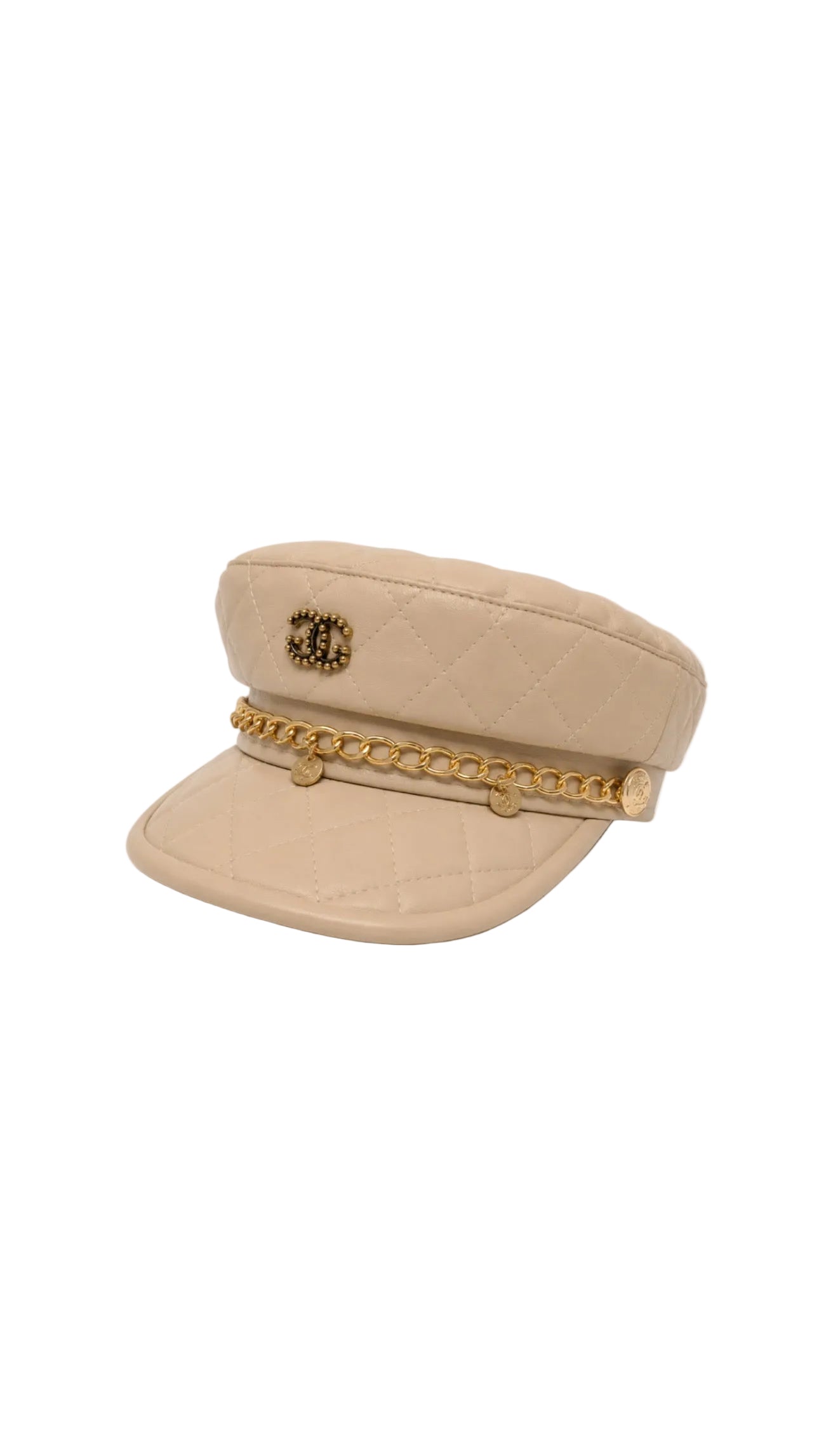 CH Quilted Chain Cap