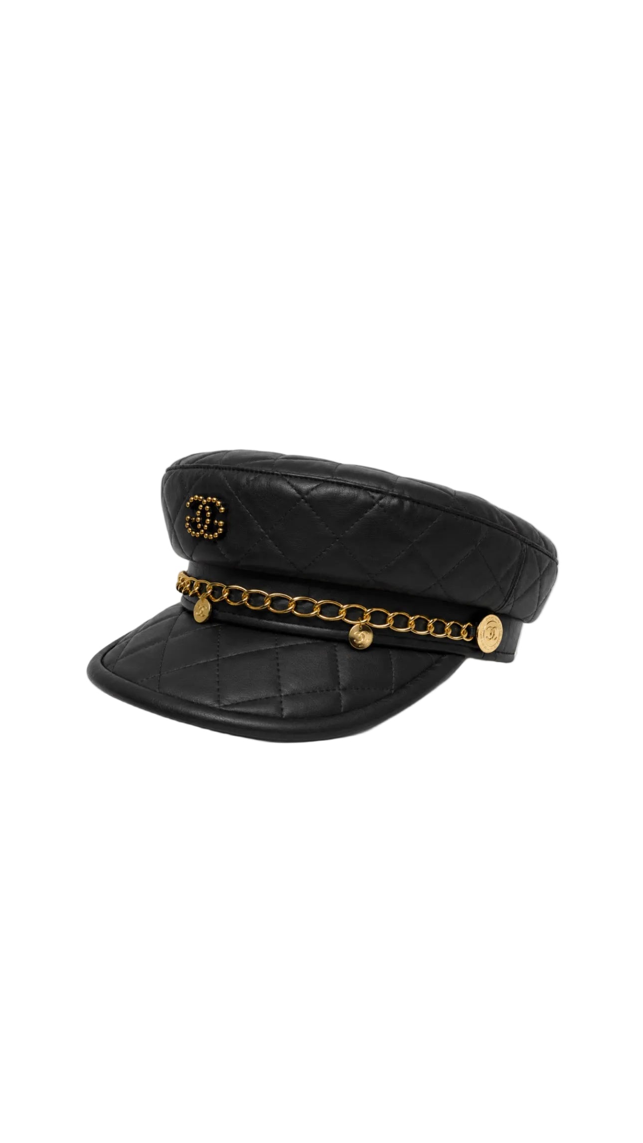 CH Quilted Chain Cap