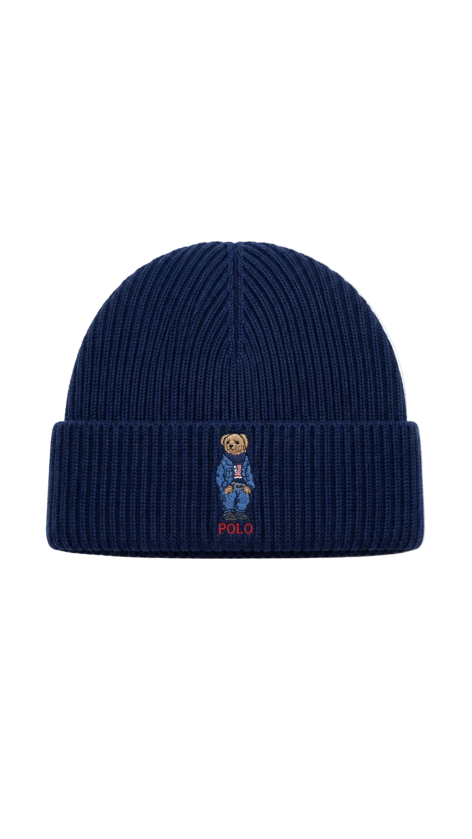 P - Teddy Ribbed Beanie