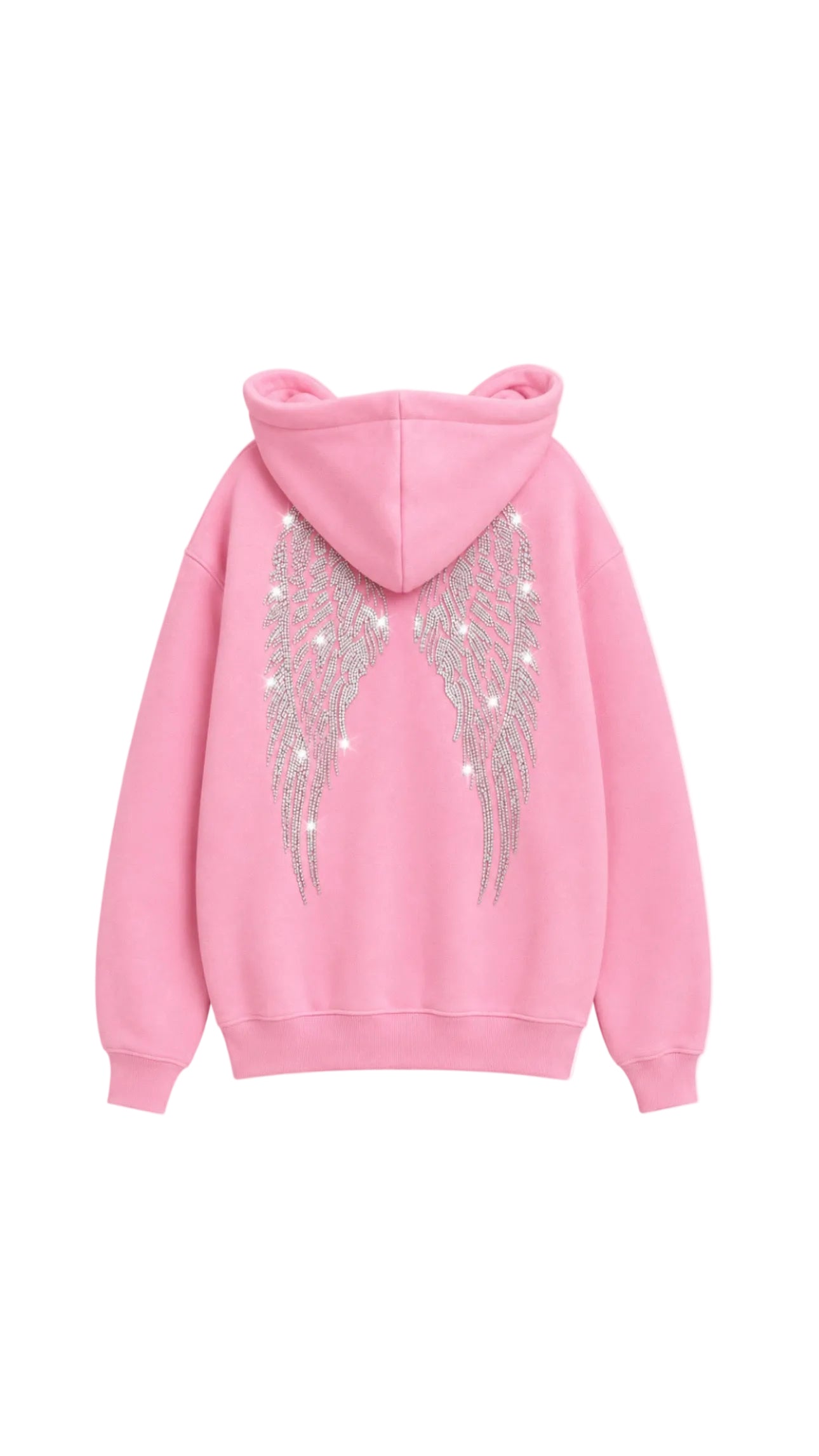VC - S Rhinestone Angel Wings Hoodie