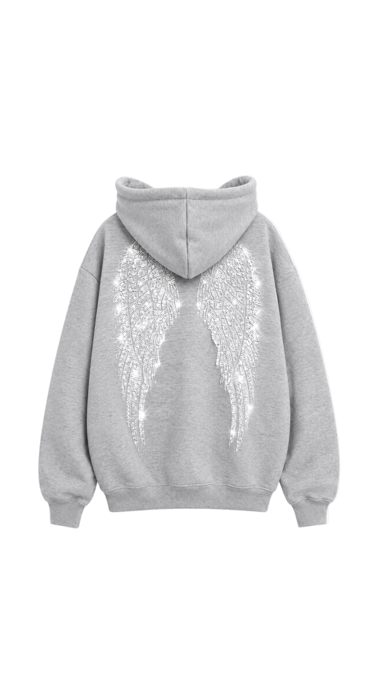 VC - S Rhinestone Angel Wings Hoodie