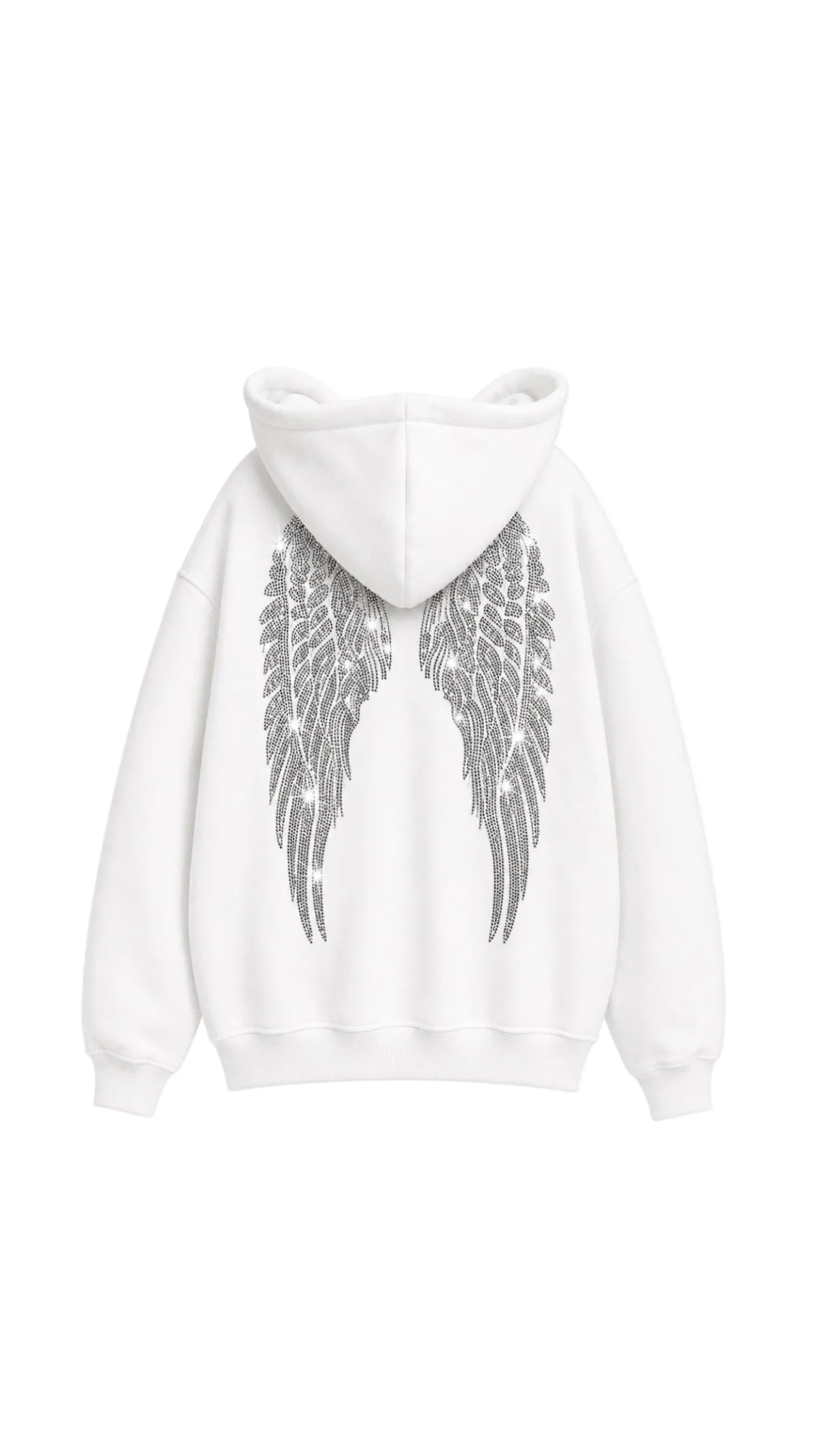 VC - S Rhinestone Angel Wings Hoodie
