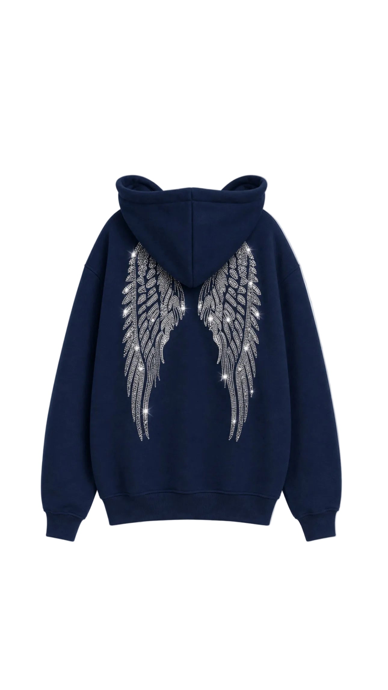 VC - S Rhinestone Angel Wings Hoodie