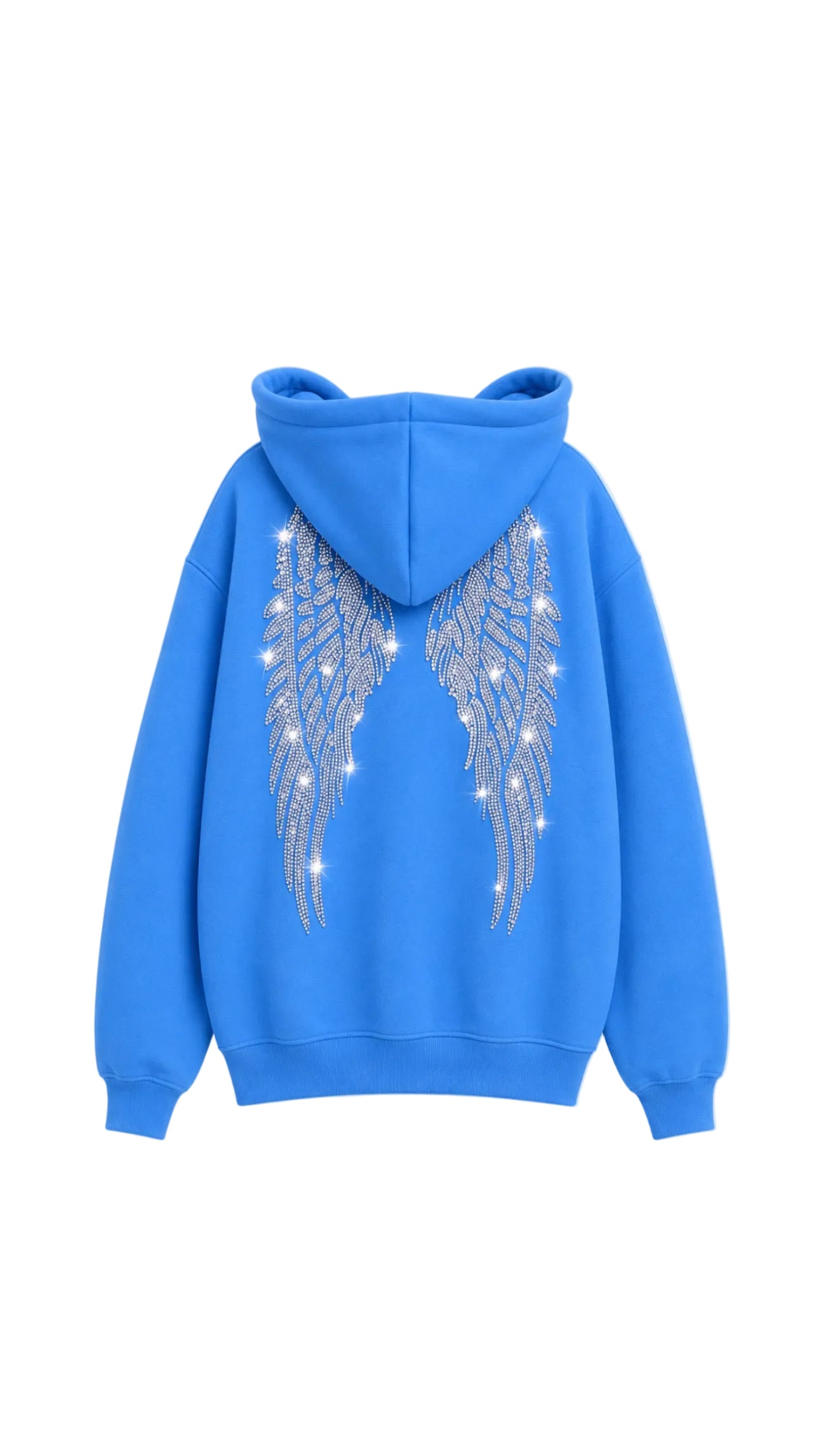 VC - S Rhinestone Angel Wings Hoodie
