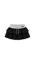M Soft Ruffle Mini Skirt