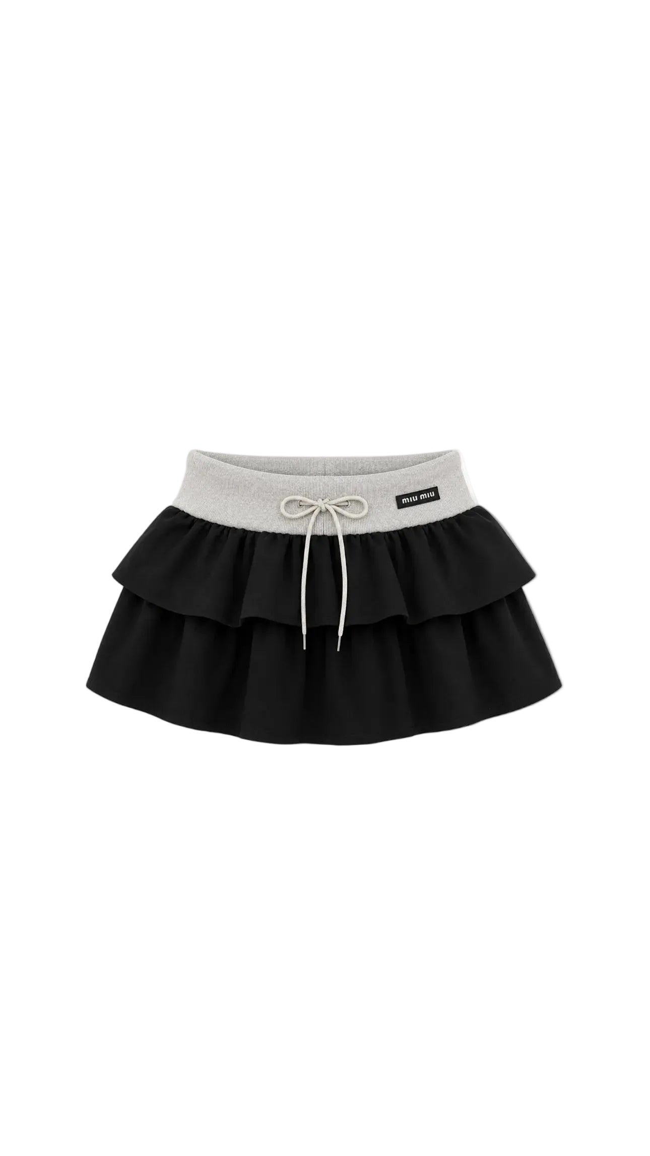 M Soft Ruffle Mini Skirt
