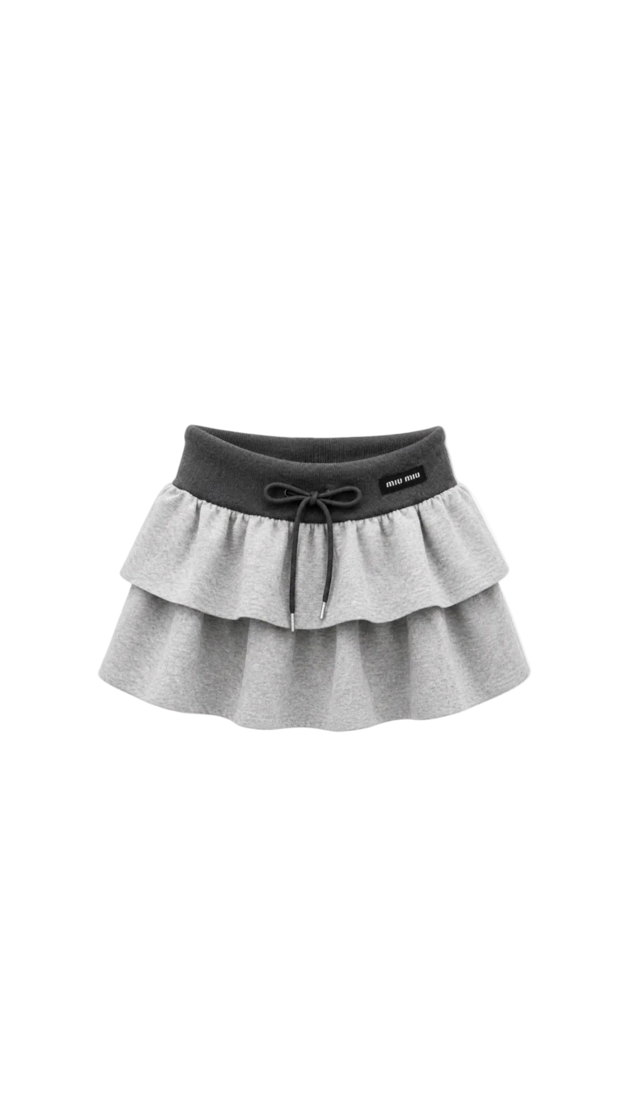 M Soft Ruffle Mini Skirt