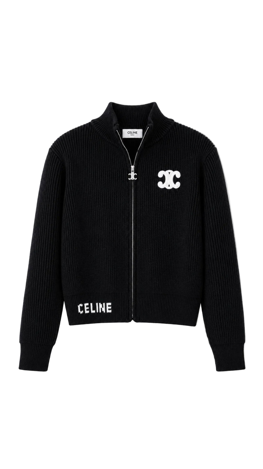 C Varsity Knit Sweater
