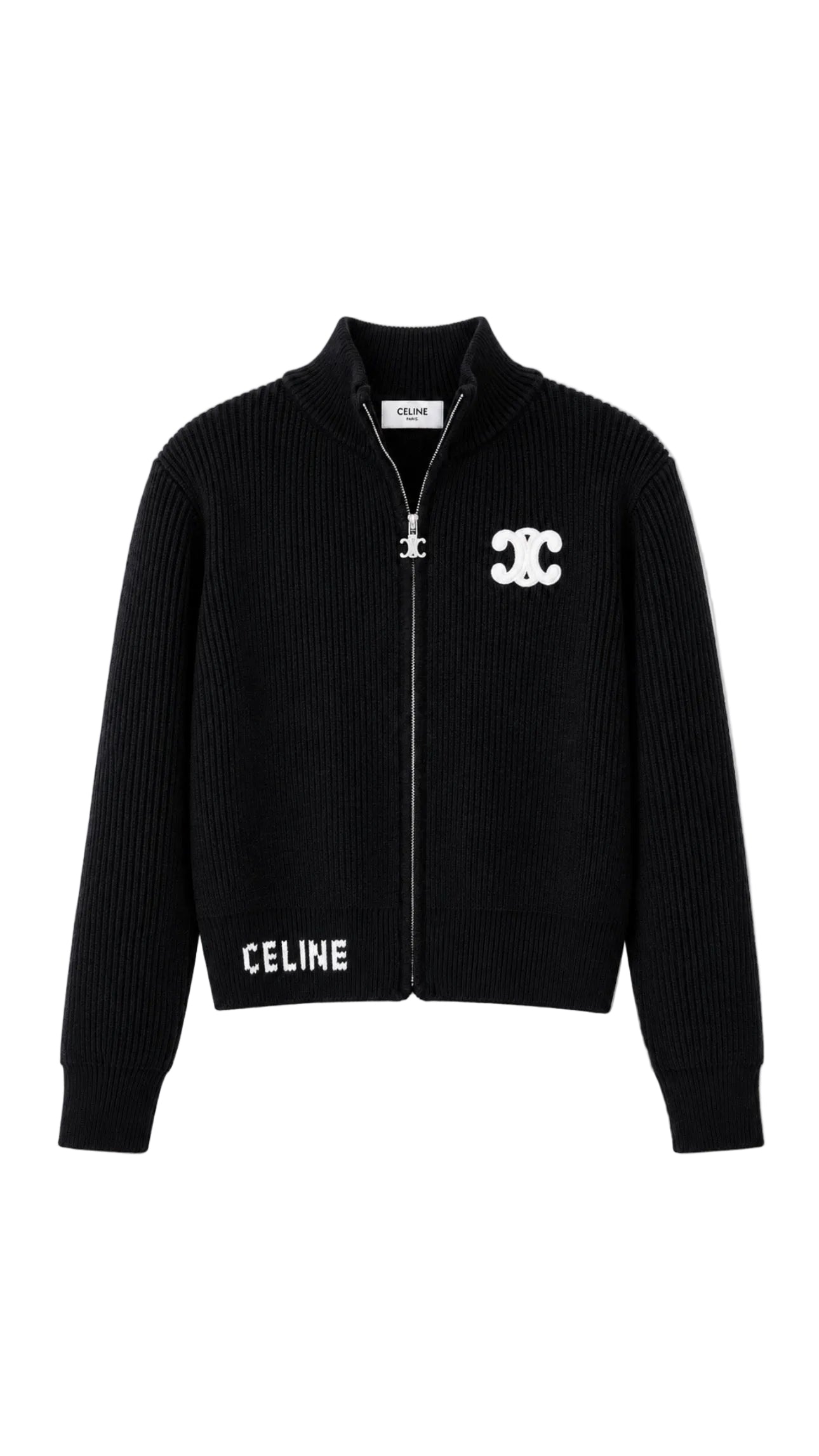 C Varsity Knit Sweater