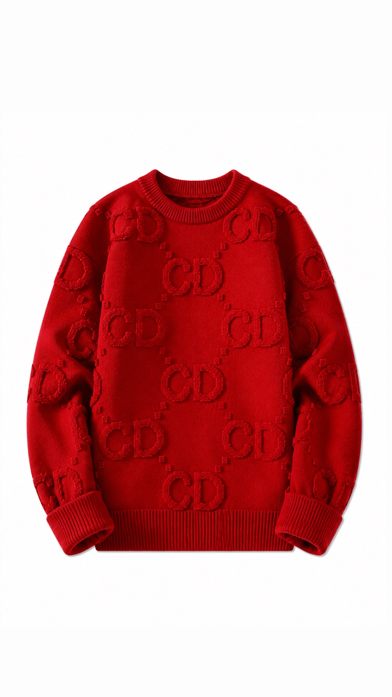 CD Soft Pattern Sweater