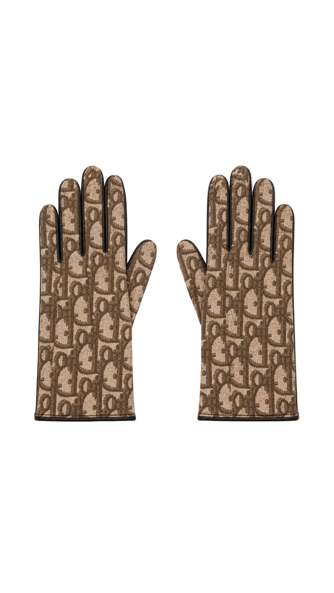 D-Oblique Cashmere Gloves