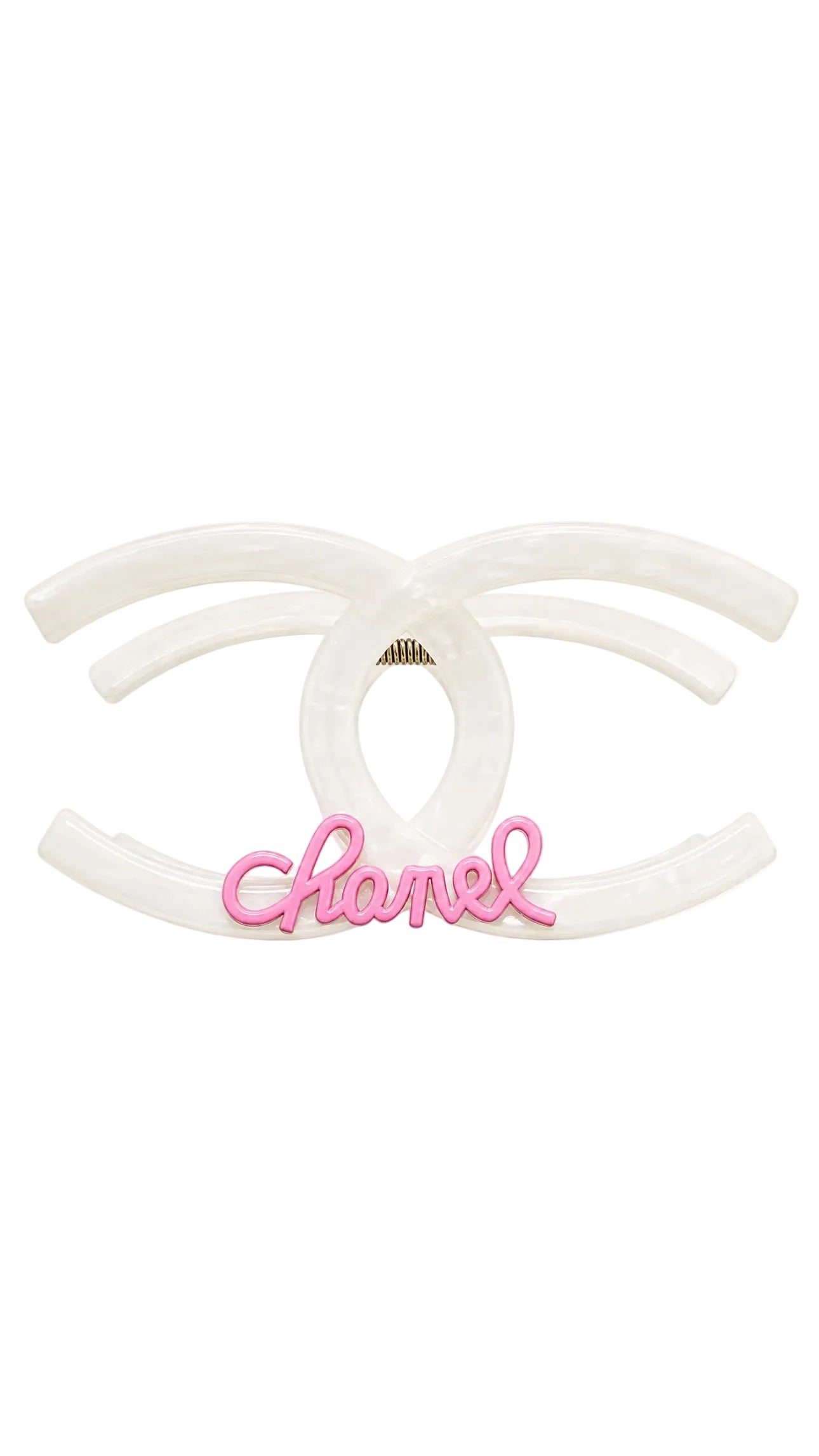 C Fluid Emblem Hair Claw