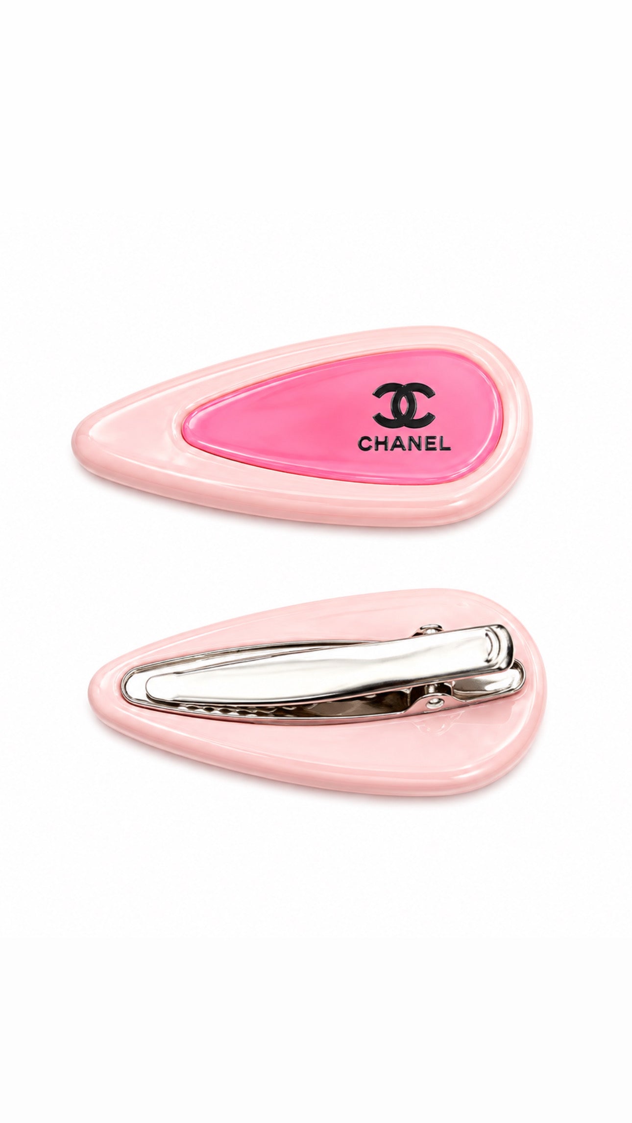 C Teardrop Contour Hair Slides