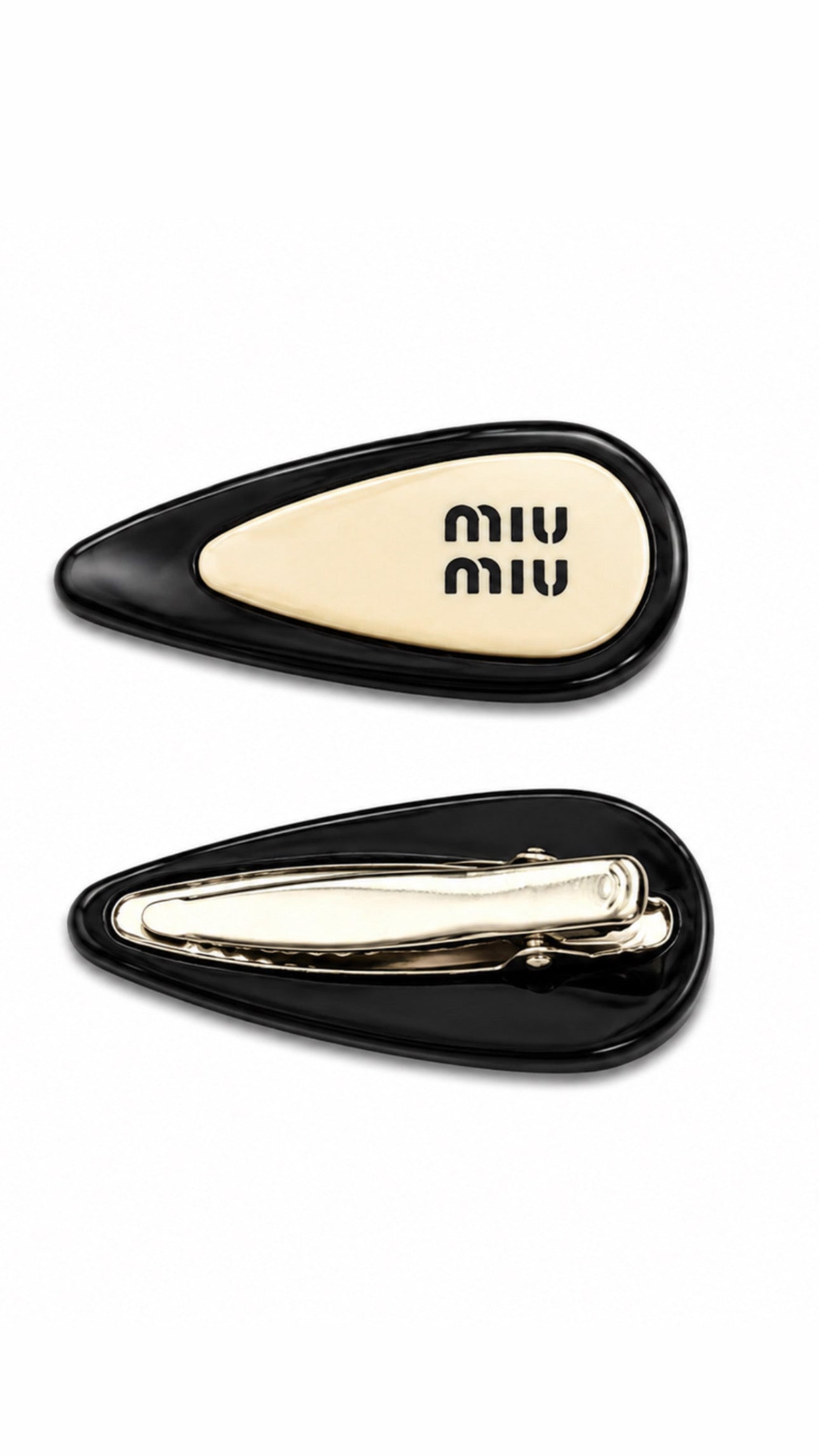 MM Fluid Arch Emblem Hair Clip Set