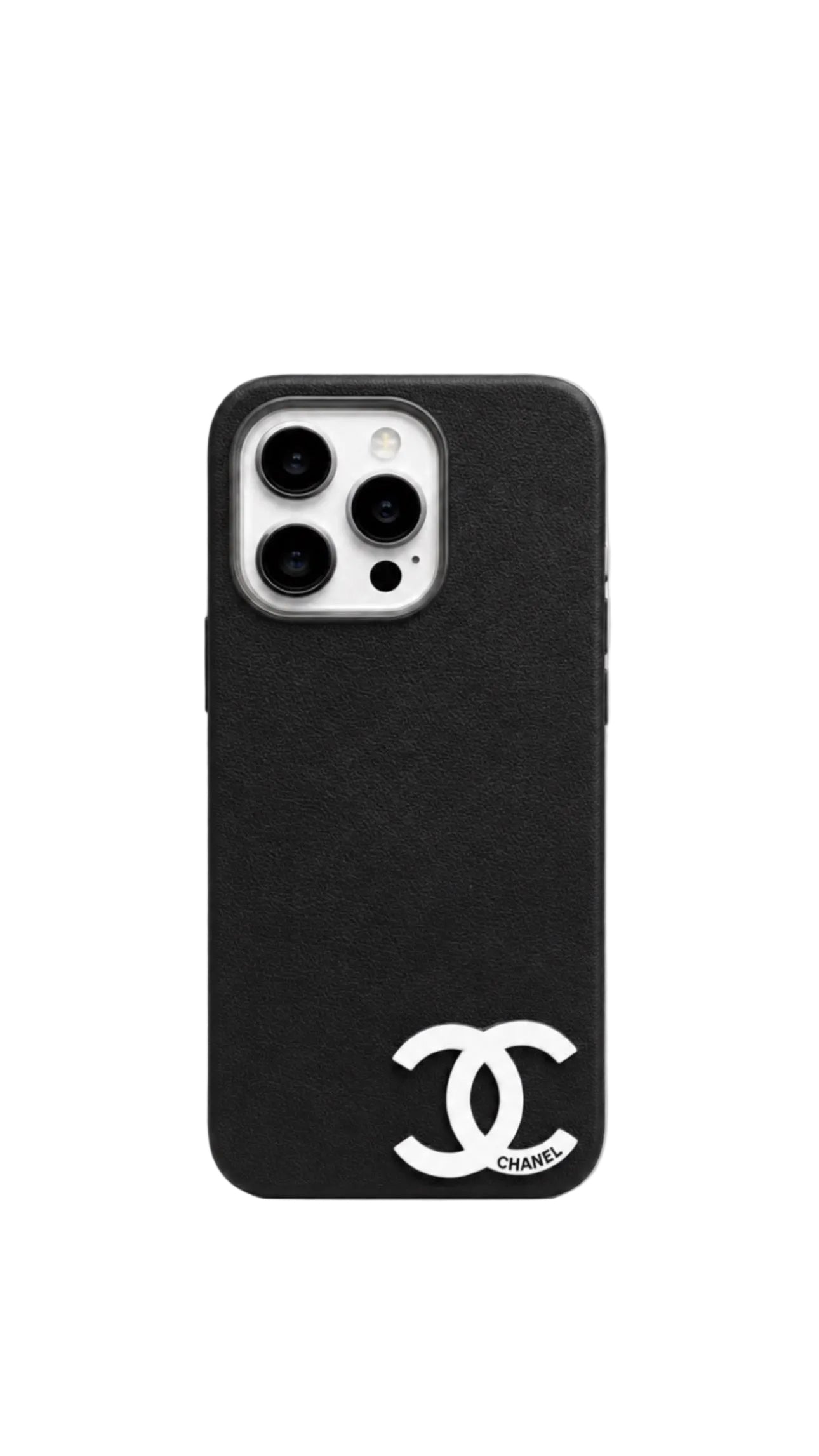 C Signature Leather Phone Case