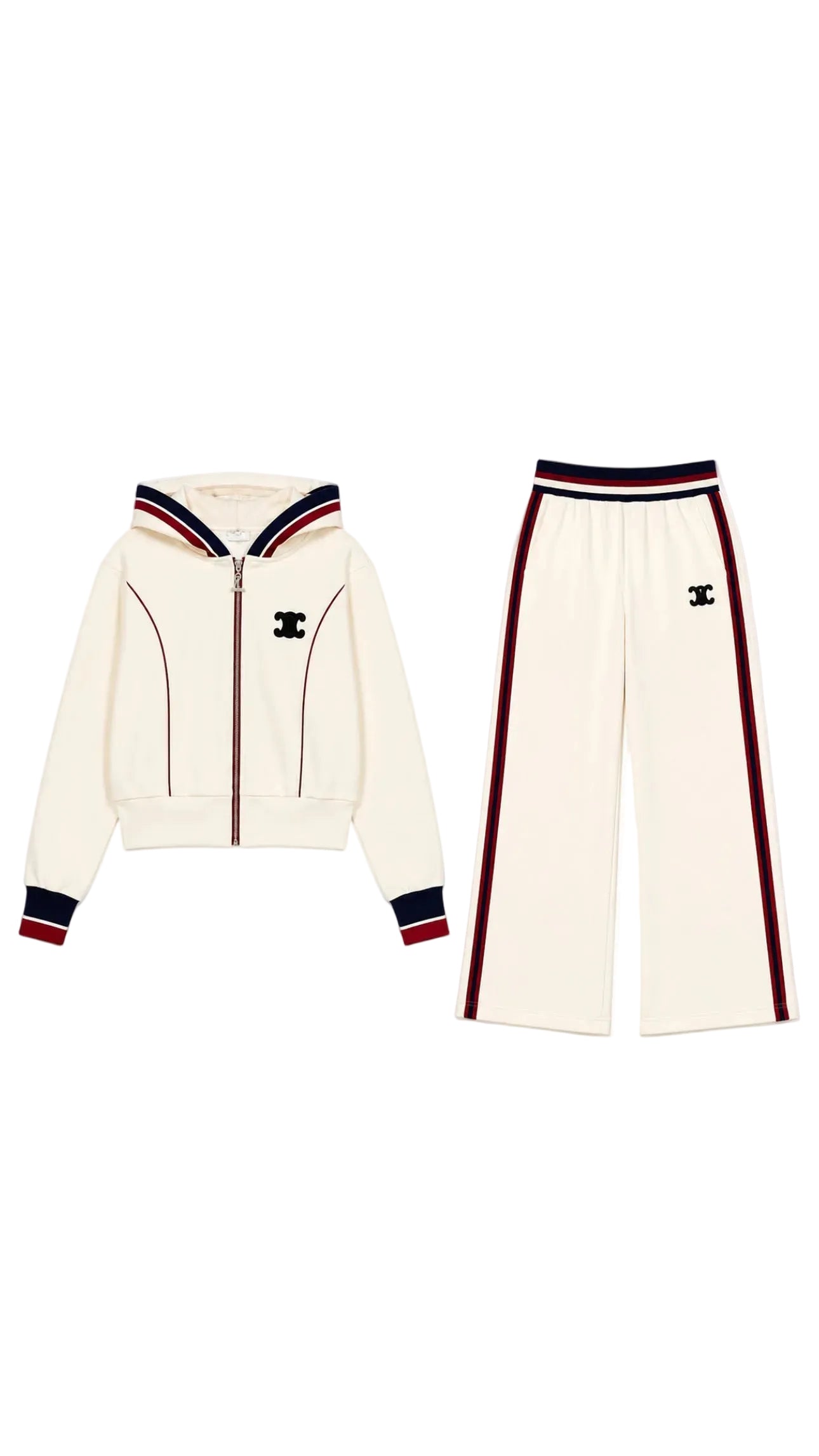 C - Triomphe Hooded Tracksuit Set