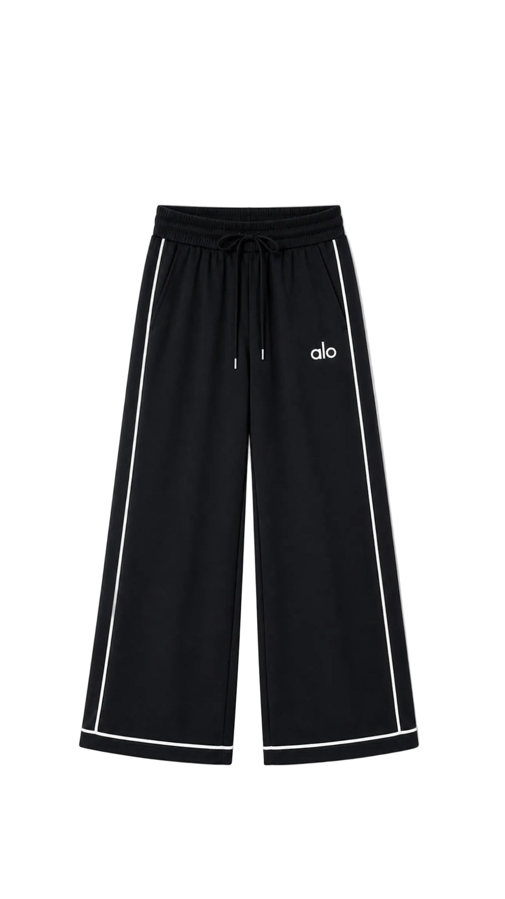 A - Track Jacket & Wide Leg Pants Set