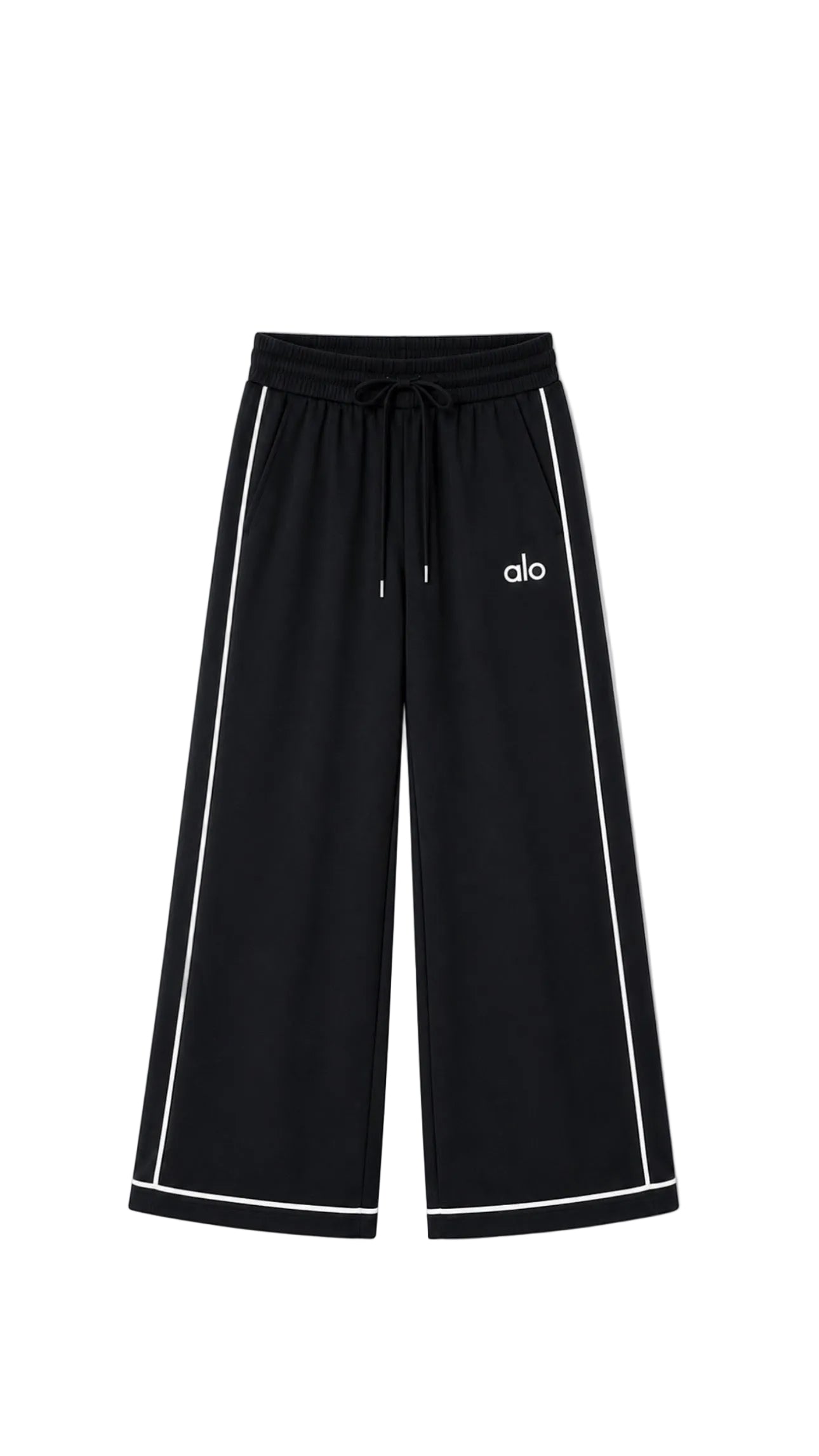 A - Track Jacket & Wide Leg Pants Set