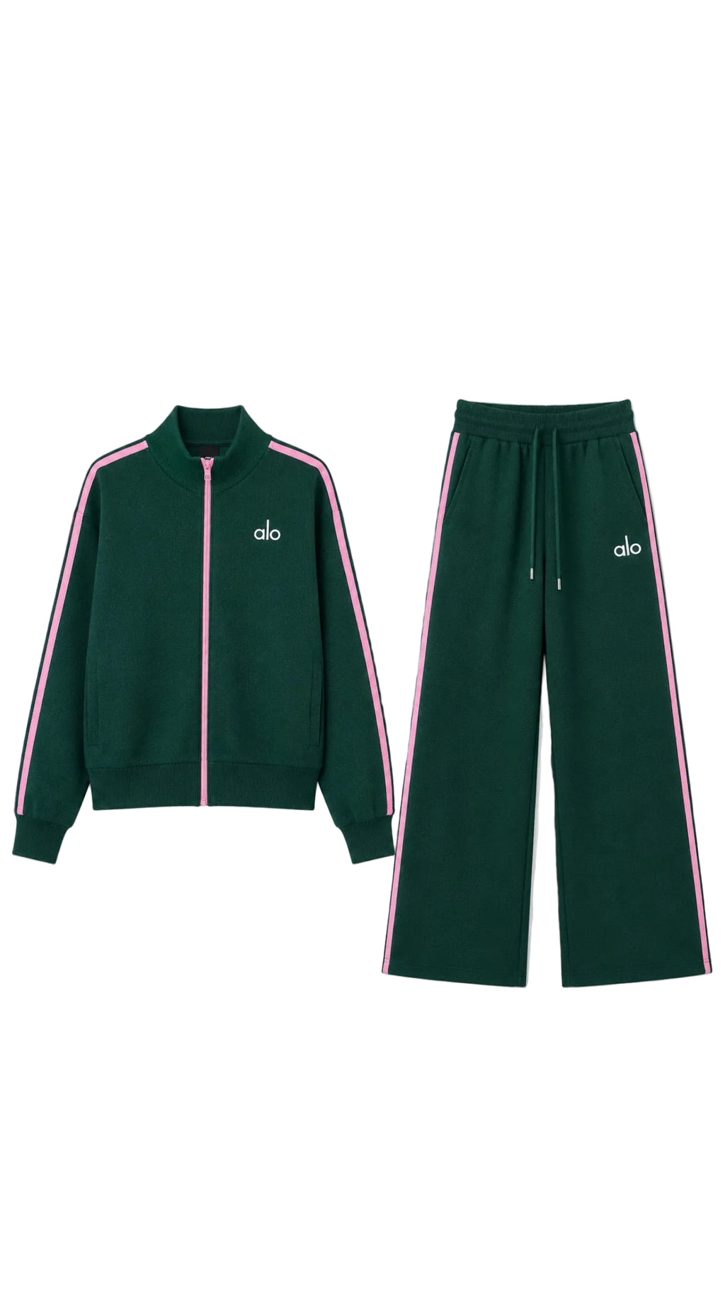 A - Retro Stripe Tracksuit Set