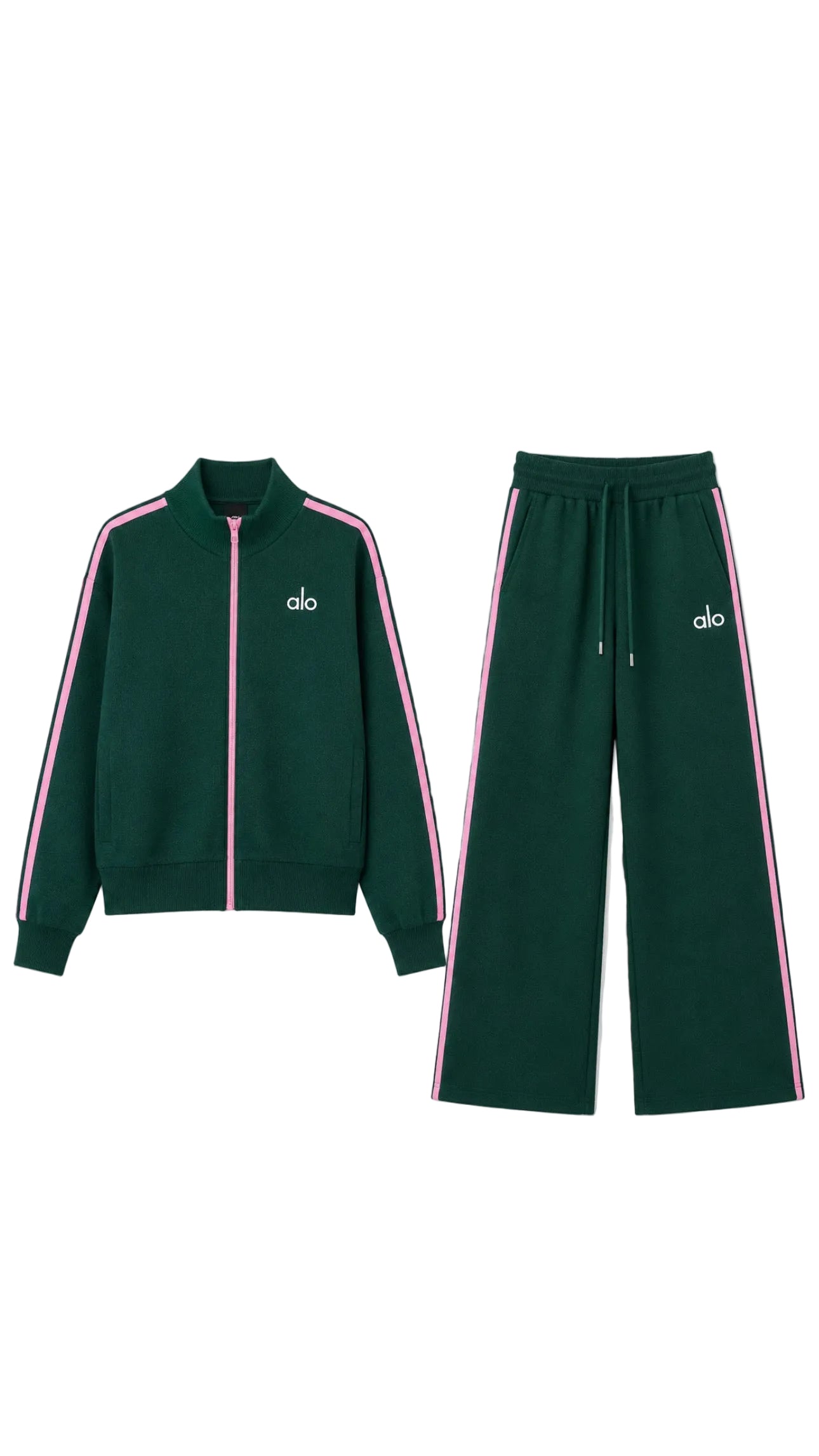 A - Retro Stripe Tracksuit Set
