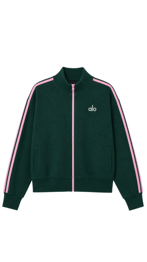 A - Retro Stripe Tracksuit Set
