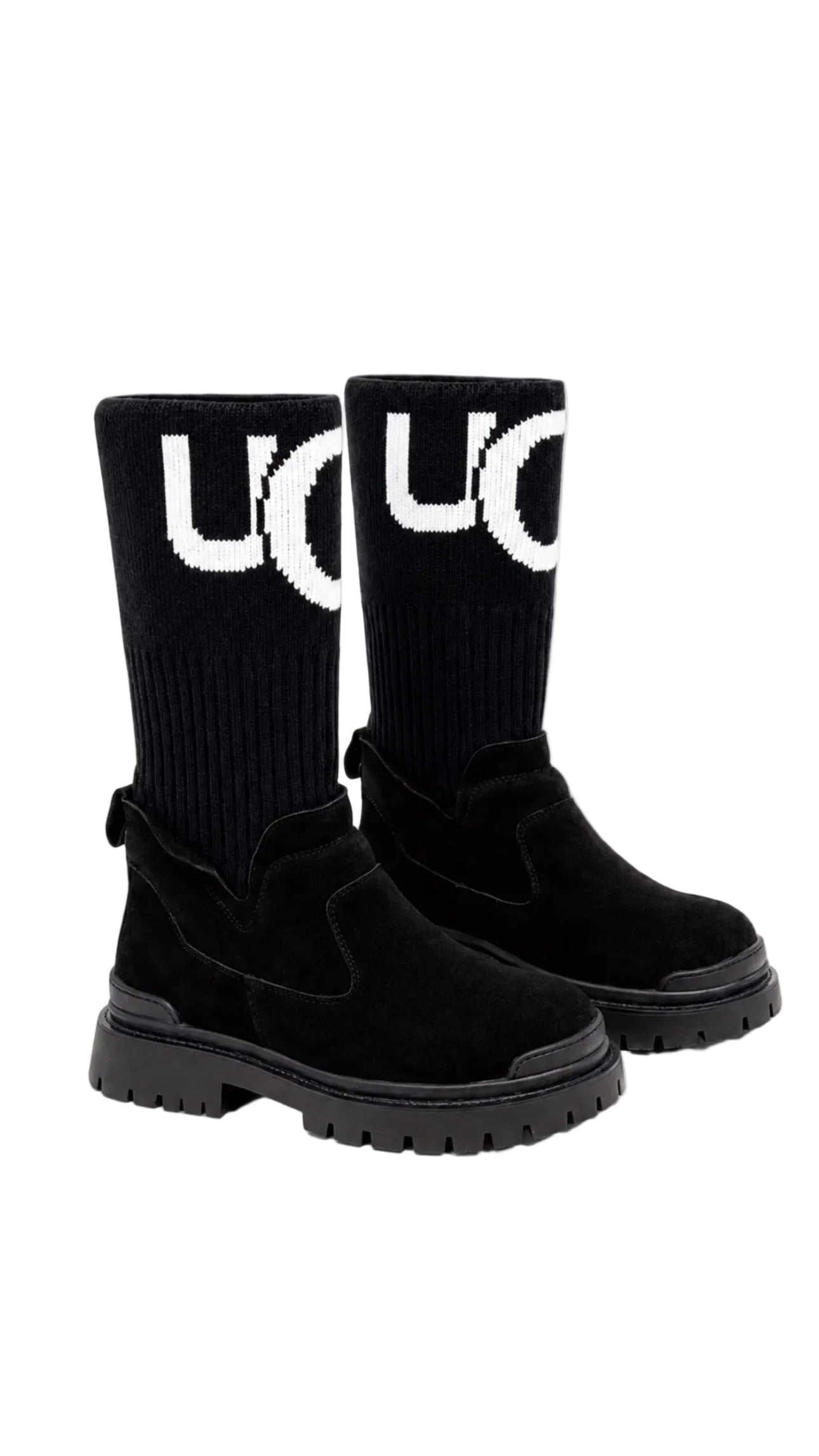 U - Knitted Sock Boots