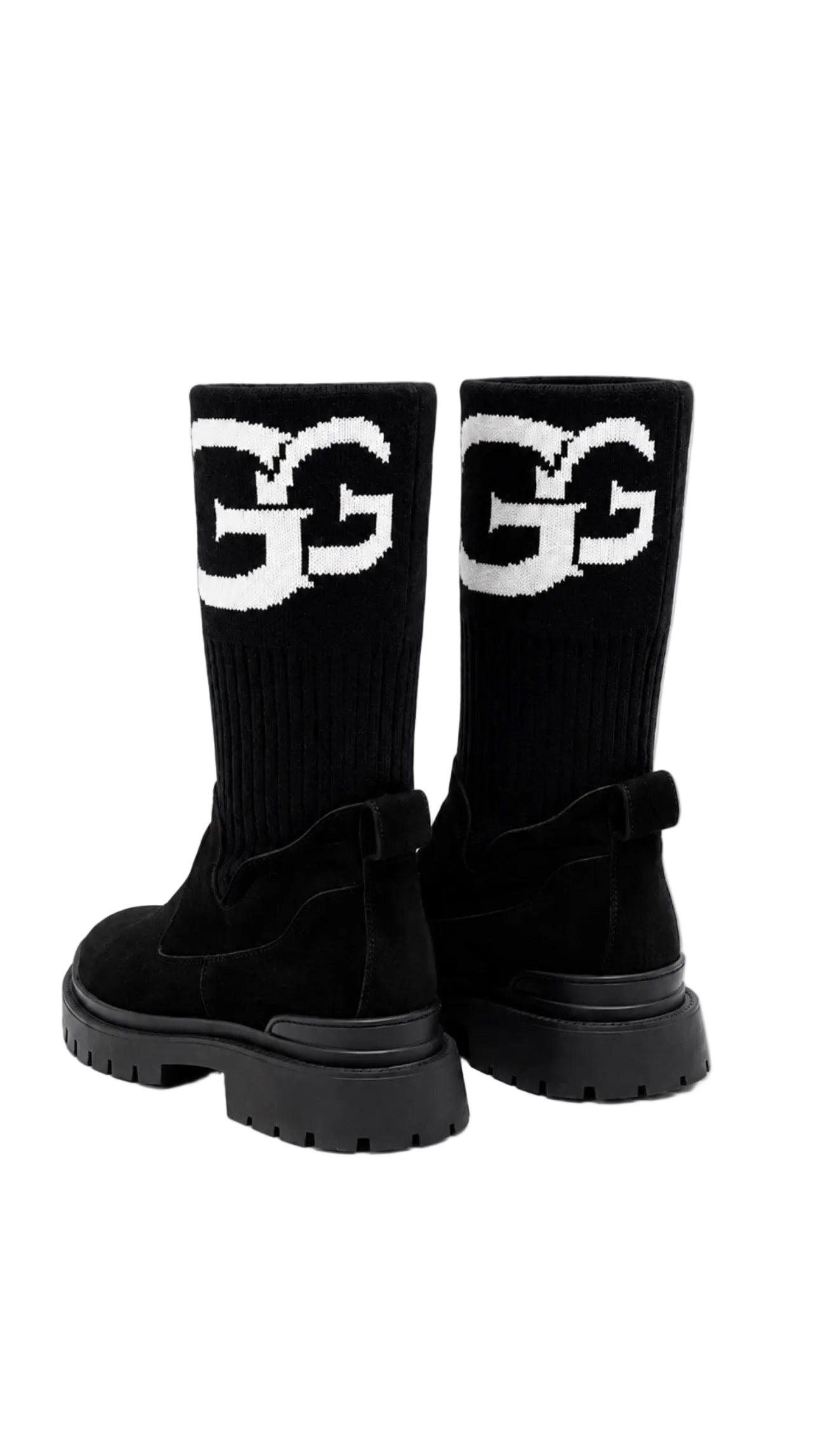 U - Knitted Sock Boots