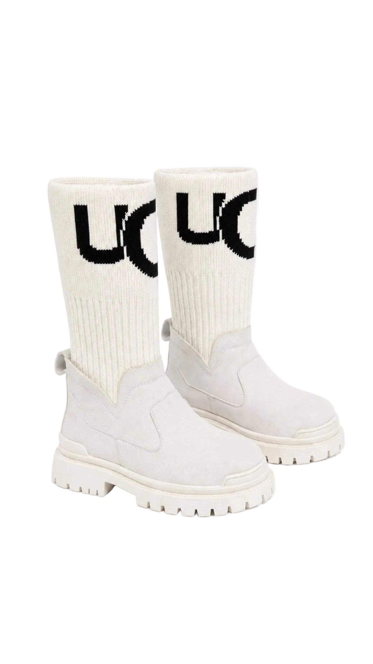 U - Knitted Sock Boots