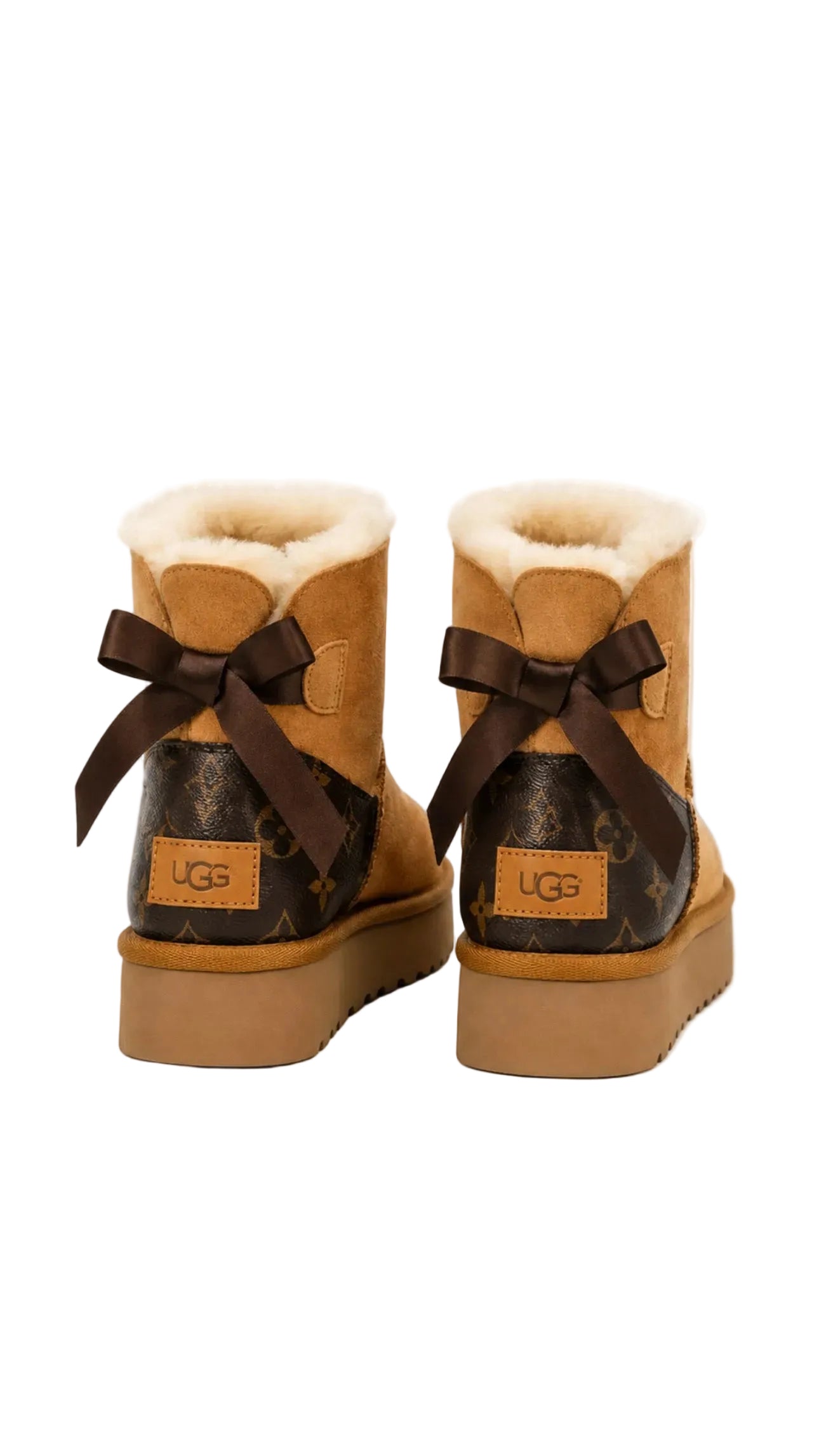 L-Cozy Winter Ribbon Boots