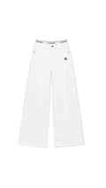 C White Wide Leg Jeans