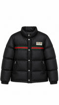 G Heritage Web Stripe Puffer