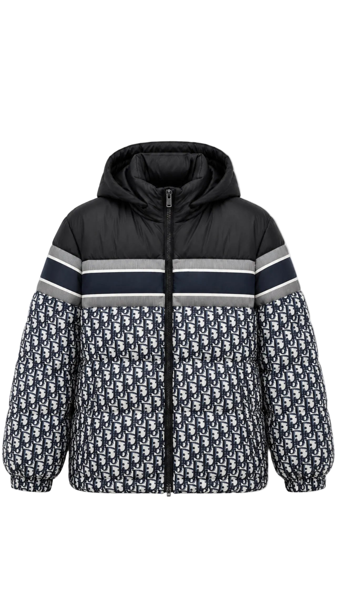 D Oblique Double-Face Parka