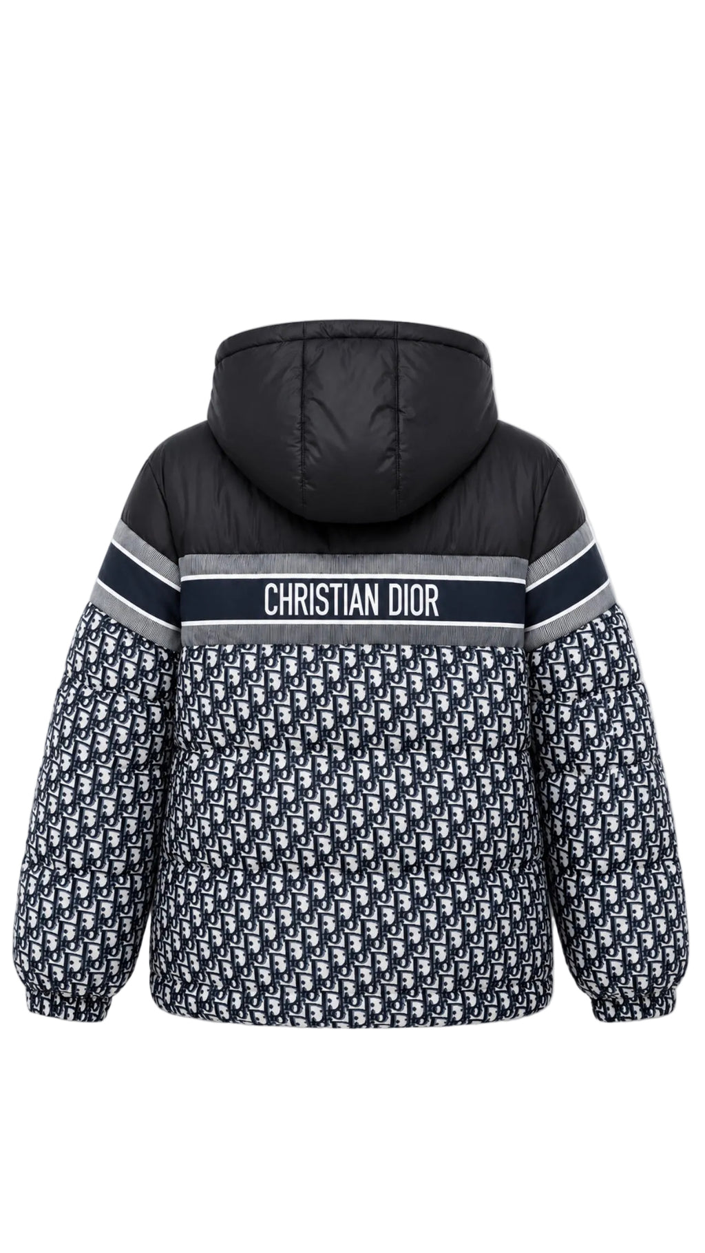D Oblique Double-Face Parka