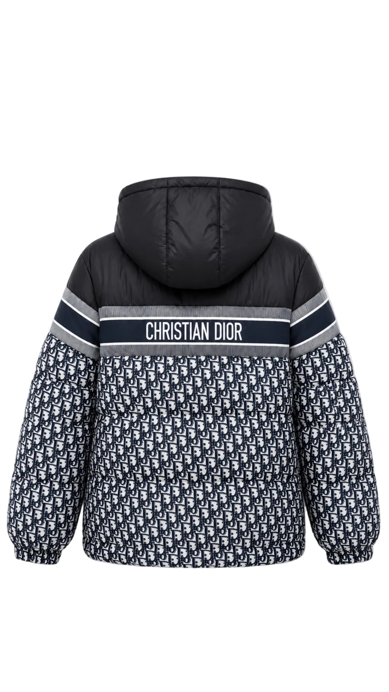 D Oblique Double-Face Parka