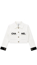 CH Chic Cropped Knit Jacket