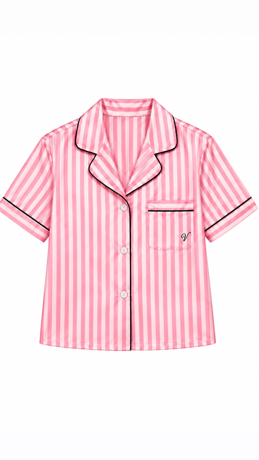 V - S Icon Satin Short Pajama