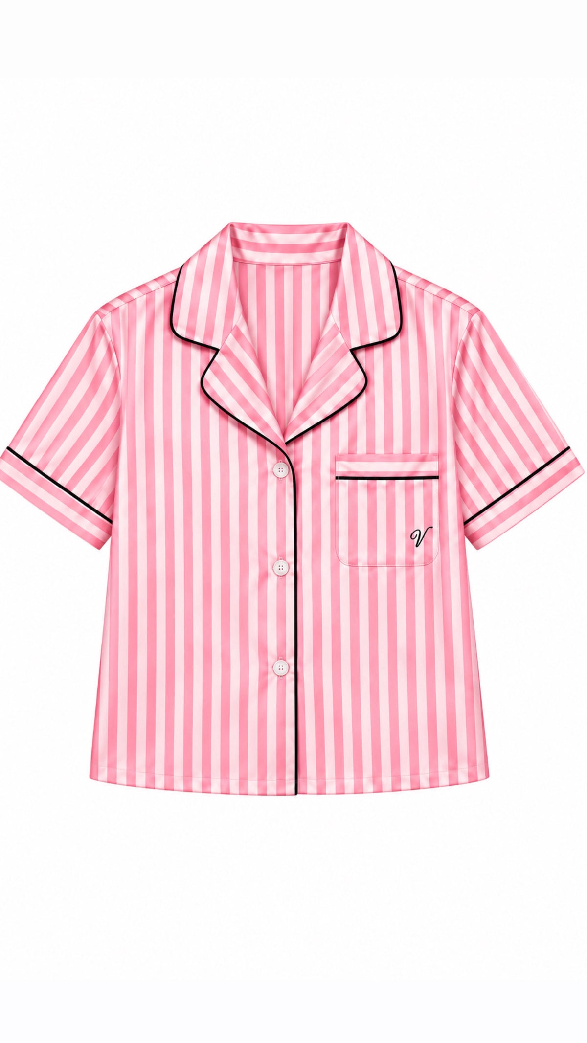 V - S Icon Satin Short Pajama