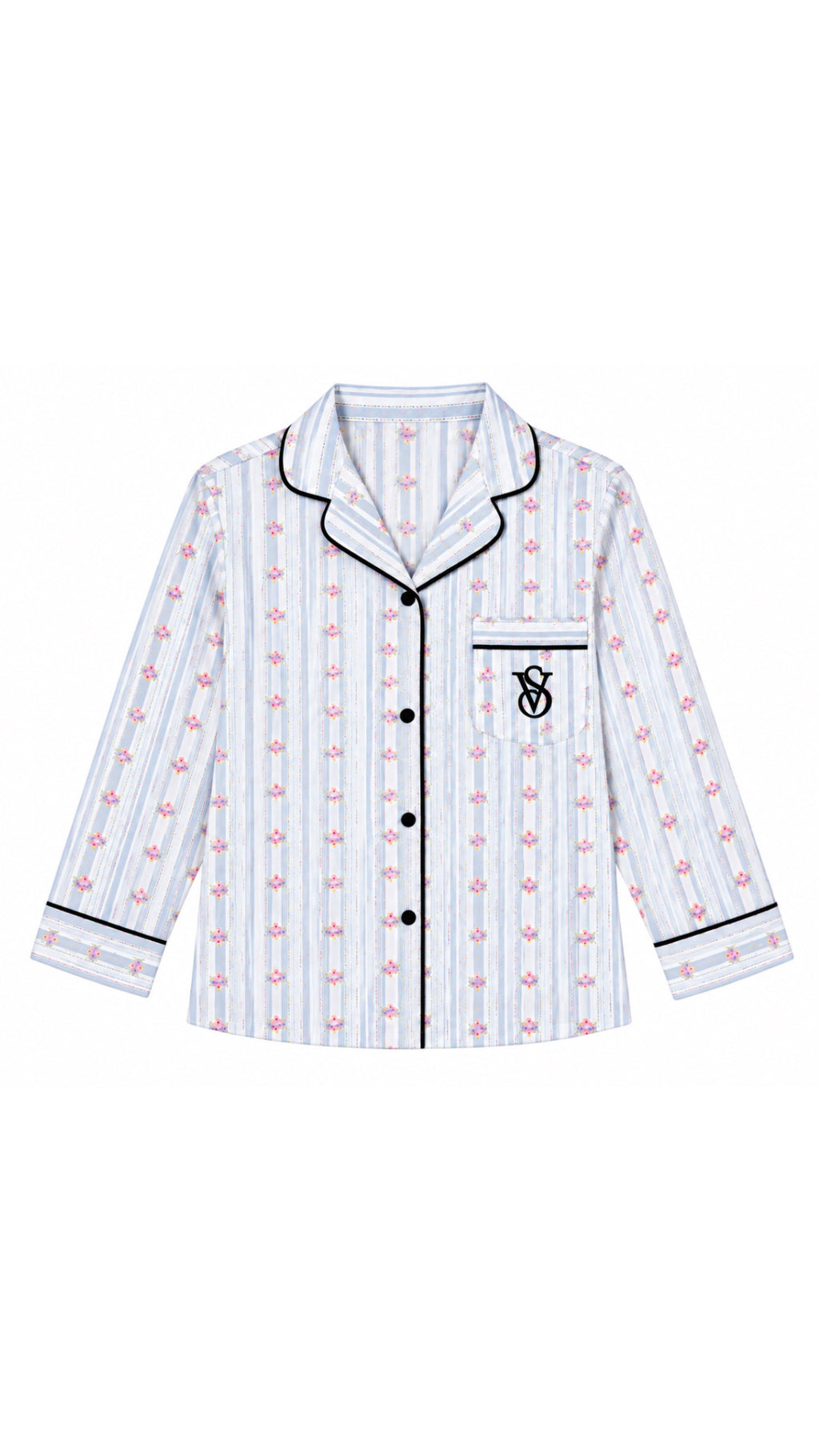 V - S Vacation Series Long Sleeved Loungewear Suit