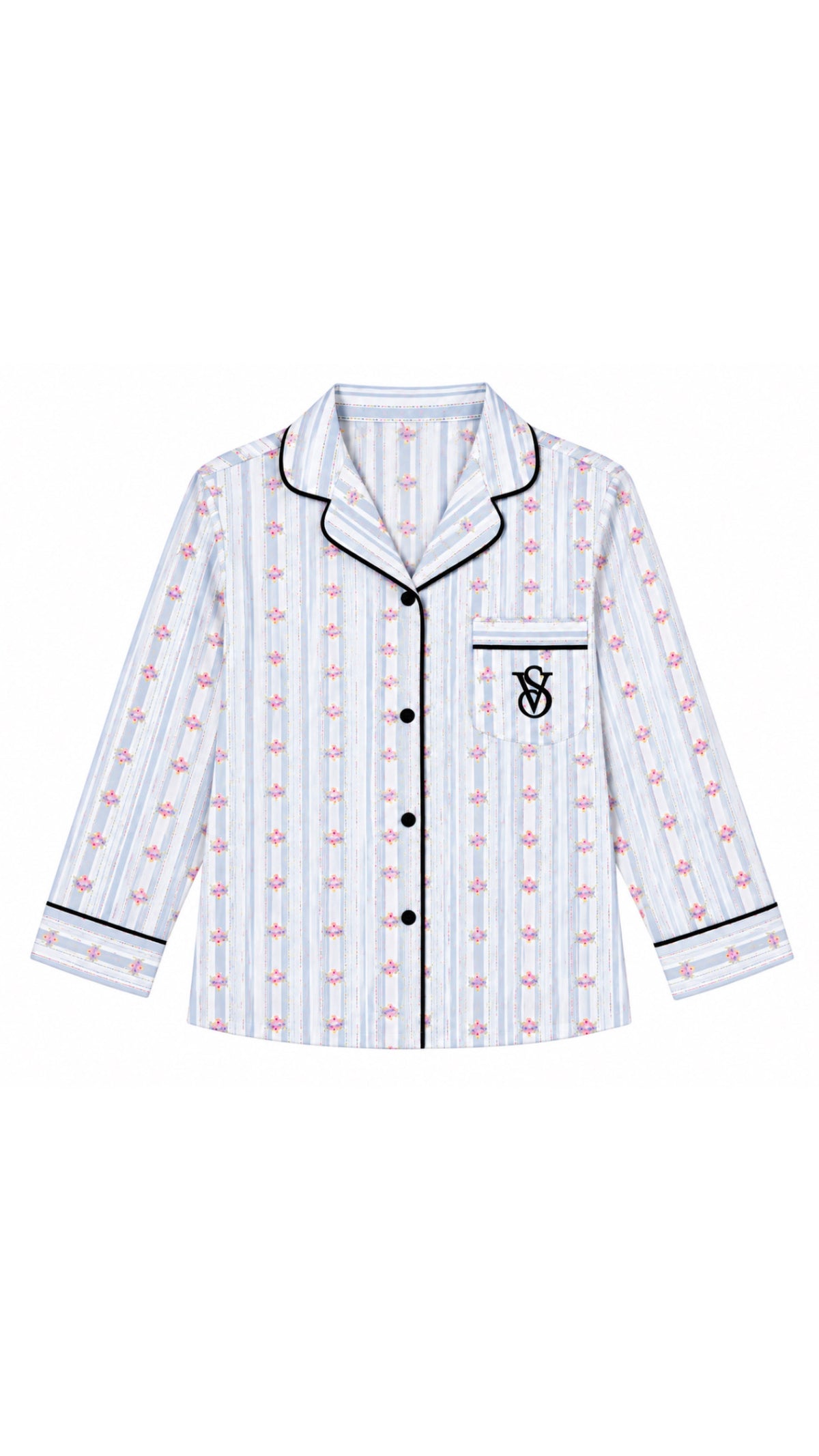 V - S Vacation Series Long Sleeved Loungewear Suit