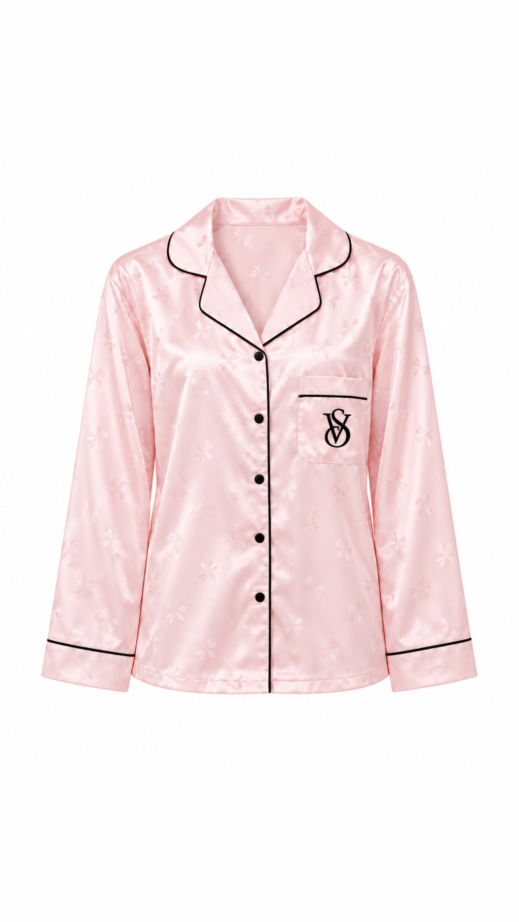 V - S Dew Drop Satin Long Women’s Pyjama