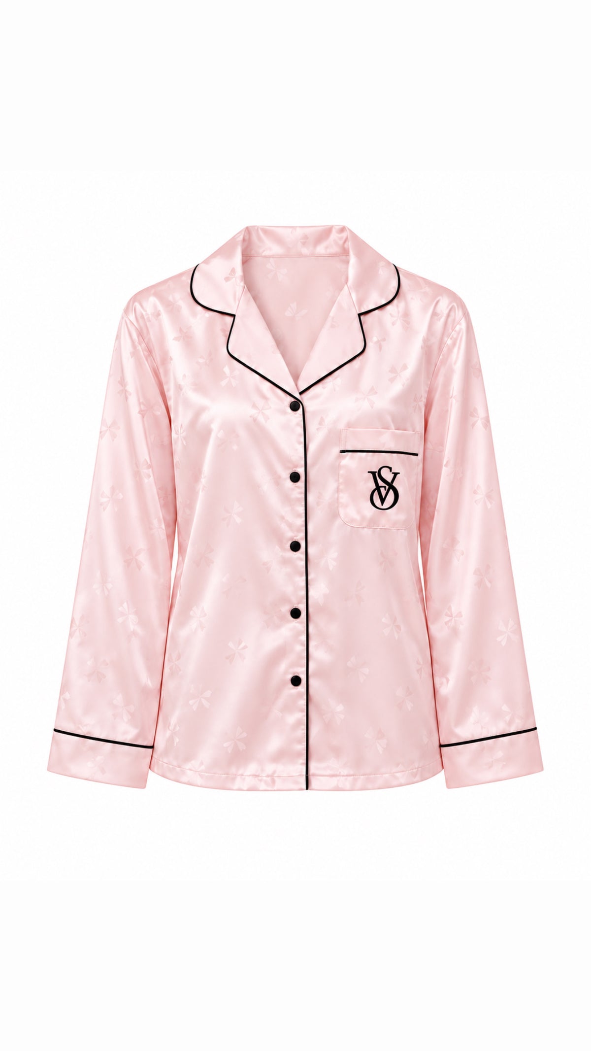 V - S Dew Drop Satin Long Women’s Pyjama
